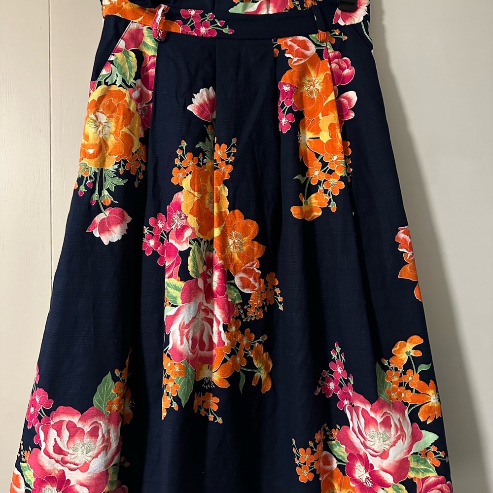 High waist skirt navy size 6
